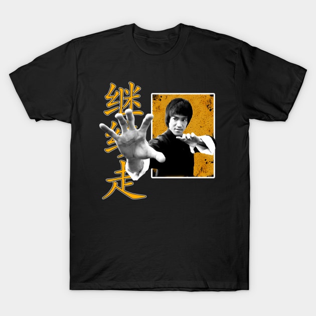 Lee Legend Jeet Kune Do Movie Bruce Be Water T-Shirt by Garmentcrooks